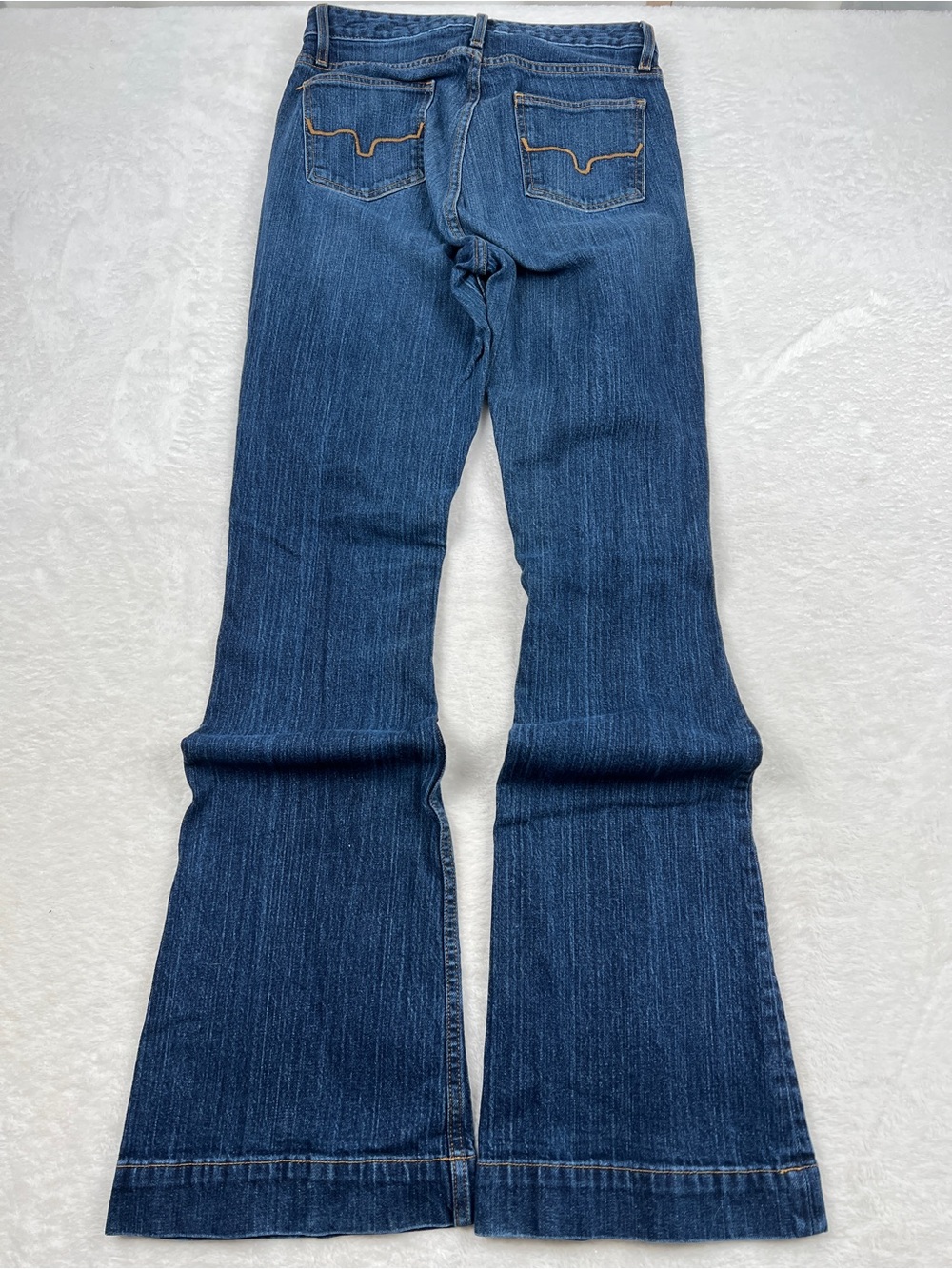 Kimes Ranch Jennifer Jeans Women’s 8/36 Dark Wash High Rise Wide Flare